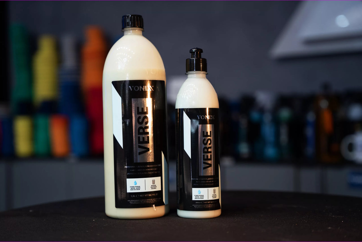 Vonixx Verse 500 ml – Protector Concentrado Plásticos, Gomas y Motor