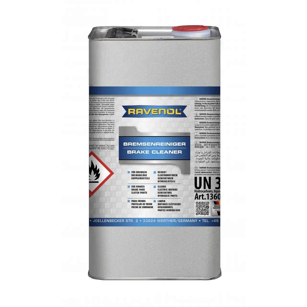 RAVENOL DESENGRASANTE LIMPIA FRENO 10LT