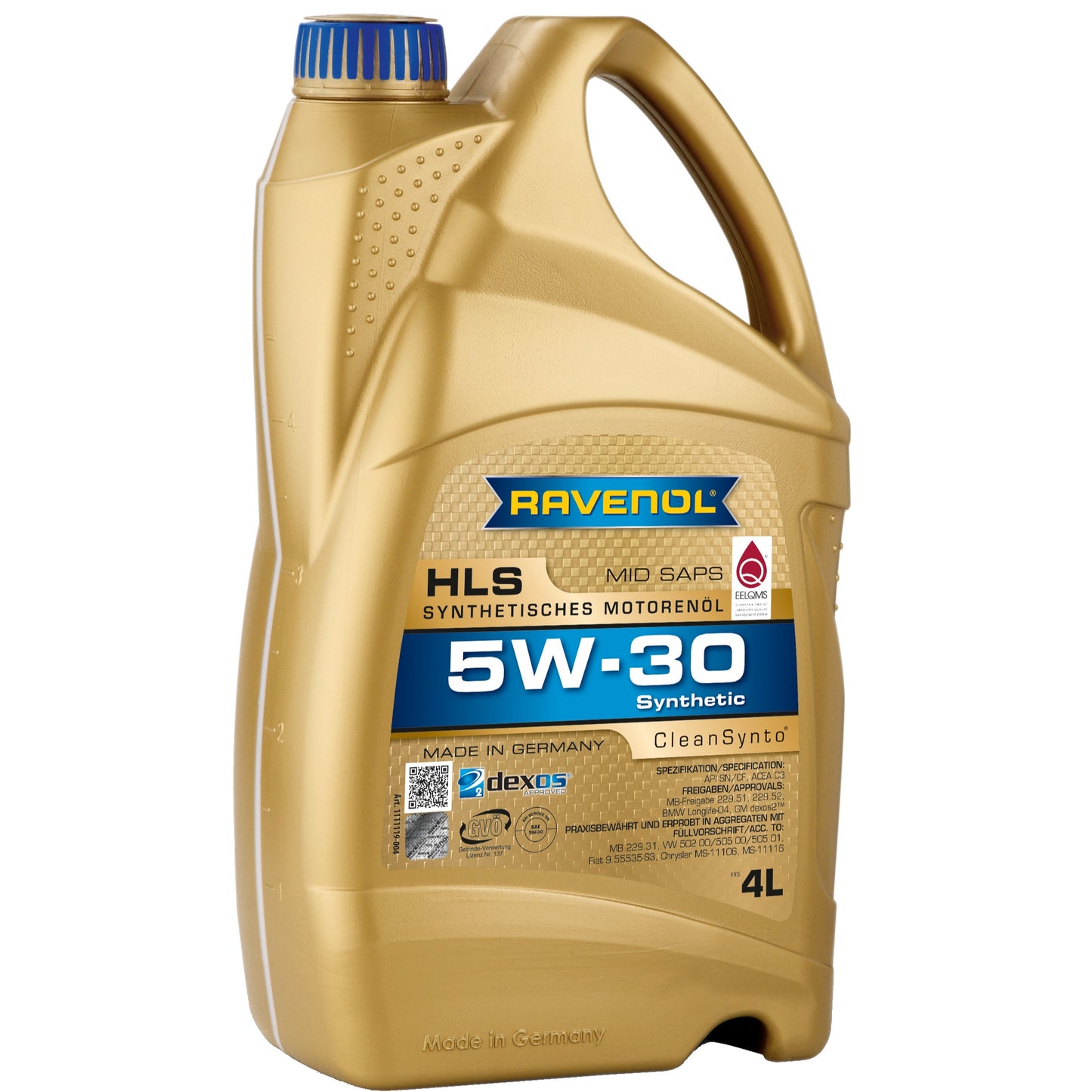 RAVENOL HLS 5W-30 SINTETICO 4 LT