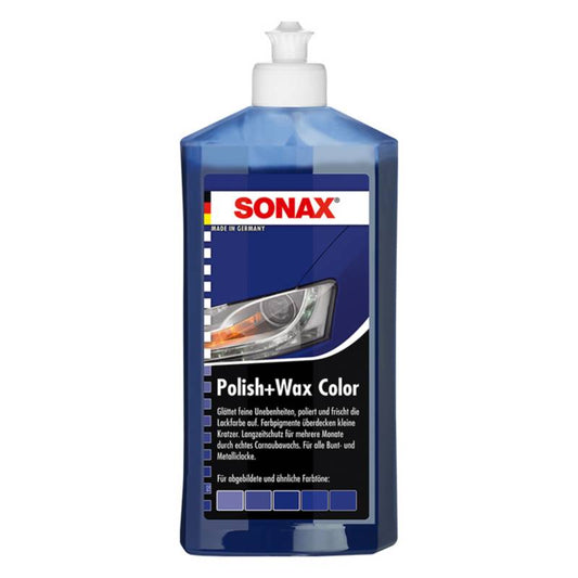 SONAX POLISH WAX CERA AZUL 500ML