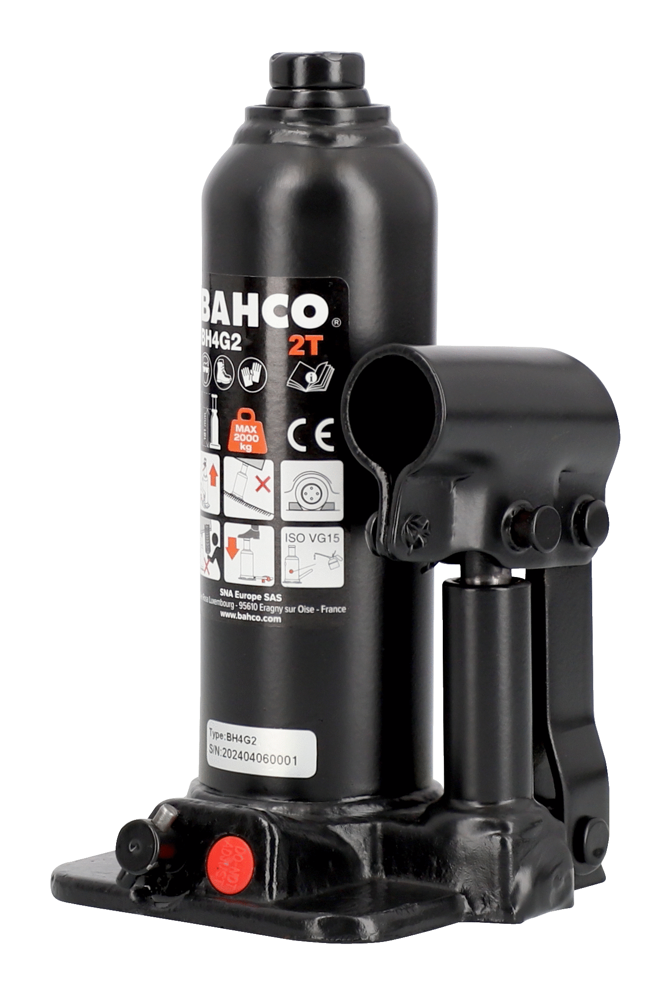 Bahco BH4G2 Gata hidraulica botella 2T