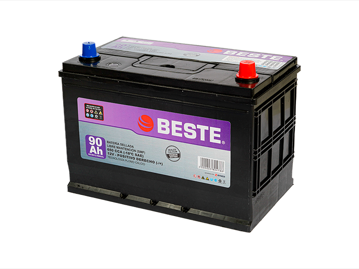 BATERIA BESTE 12V 90AH 650 CCA NX120-7L