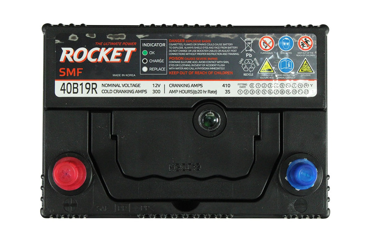 Rocket 40B19R 35AH 330CCA PI