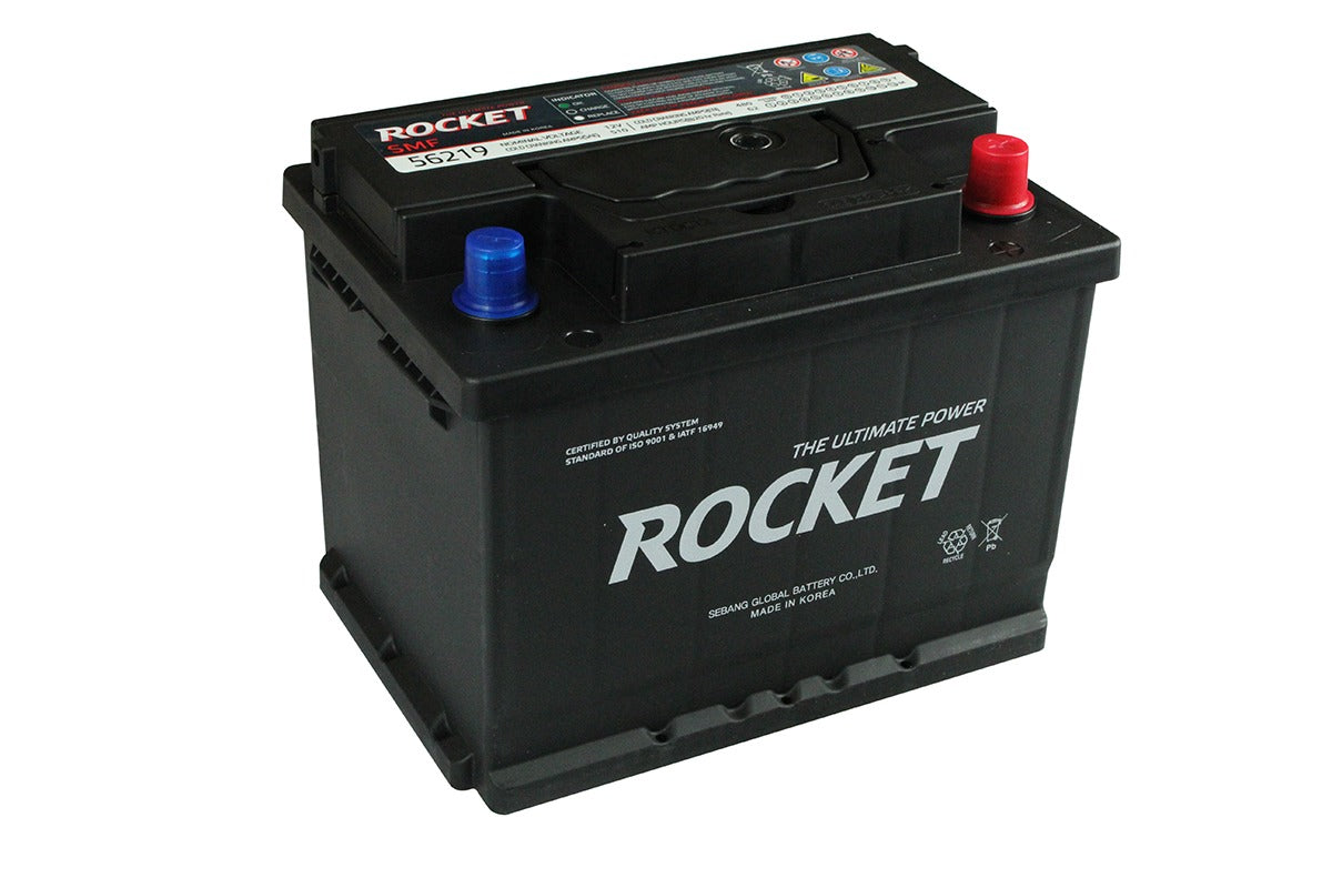 Bateria ROCKET 56219 62AH 60AH 510CCA PD
