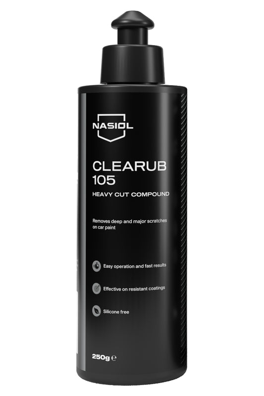 Nasiol Clearub 105 250ml - Pasta para Pulir Alto Corte