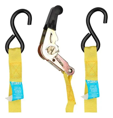 Motorlife Set de 4 Correas Ratchet