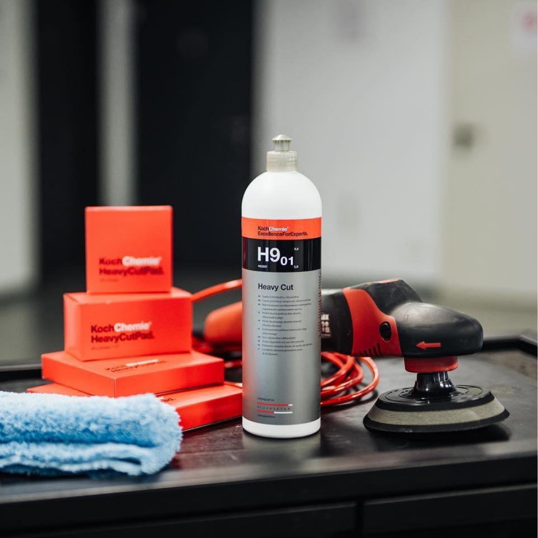 Pulimento Abrasivo Koch Chemie Heavy Cut H9.02 250ml - Eliminación Rápida de Defectos Profundos