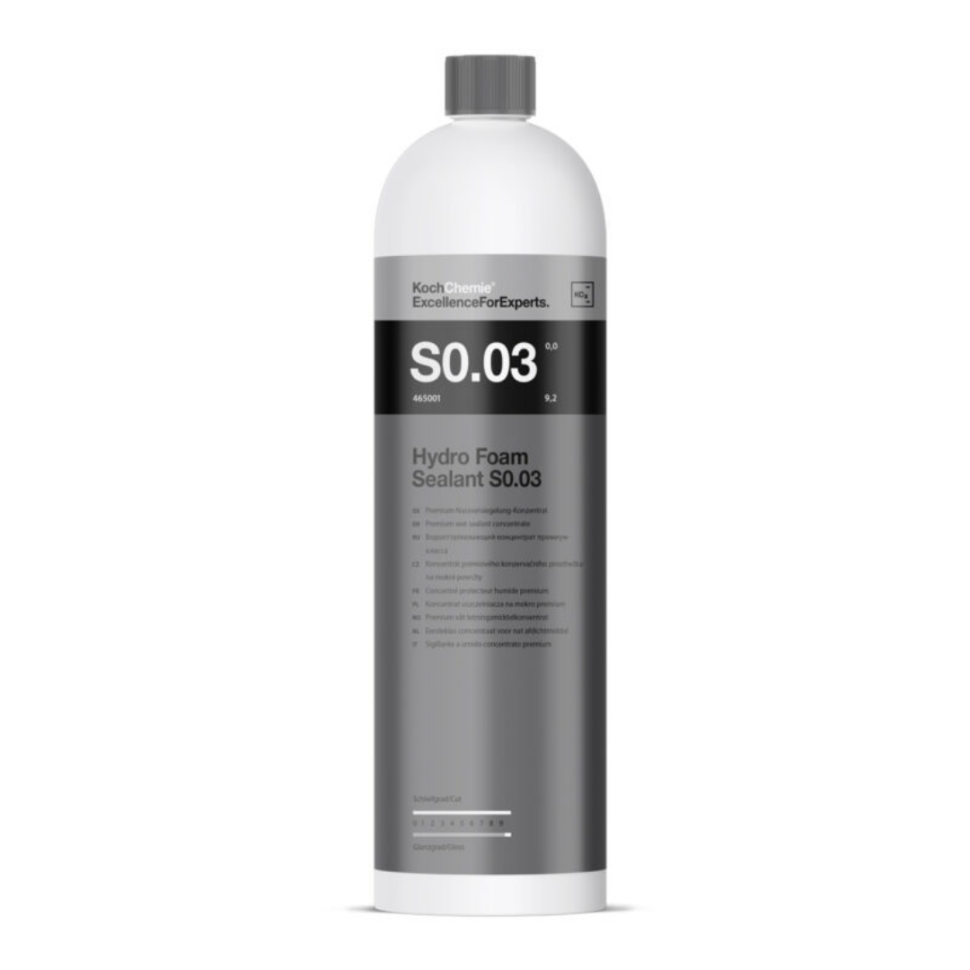 Sellador Hidrofóbico Koch Chemie Hydro Foam Sealant S0.03 1L - Protección y Brillo Superior para tu Vehículo