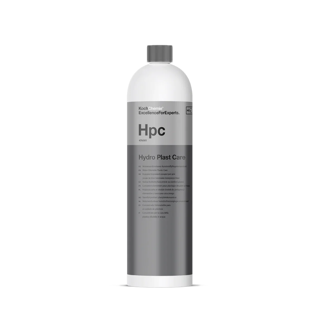 Cuidado de Plásticos y Gomas Koch Chemie Hydro Plast Care HPC 1L - Protección y Brillo Ajustable