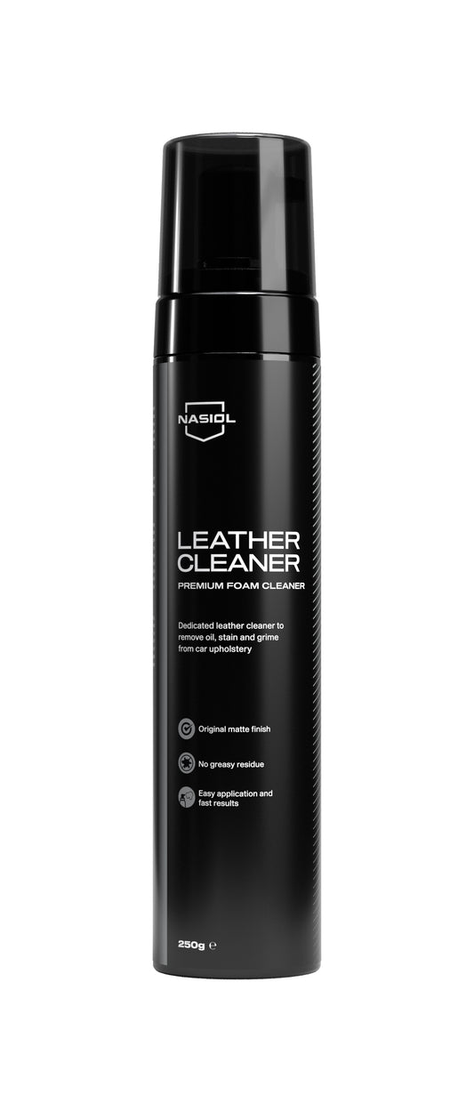 Nasiol Leather Cleaner 250ml - Limpiador en Espuma para Cueros
