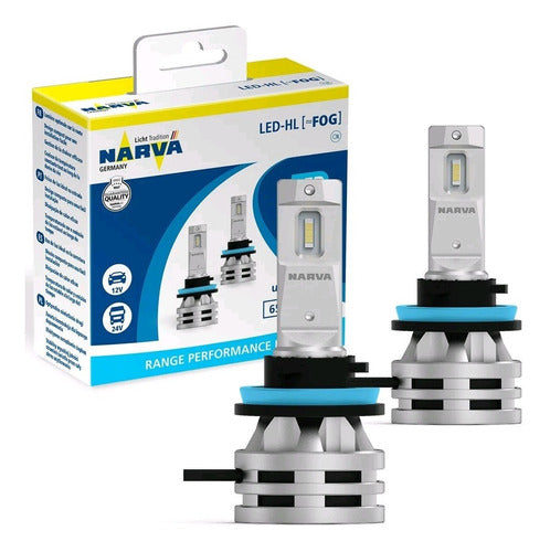 NARVA AMP LED 12-24V 9006 / 9005 RANGE PERFORMANCE