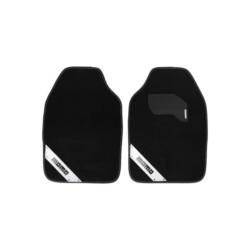 CUBRE PISO ALFOMBRA MOMO NEGRO