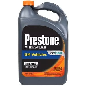 PRESTONE COOLANT 50% GM VEHICLES DEXCOOL
