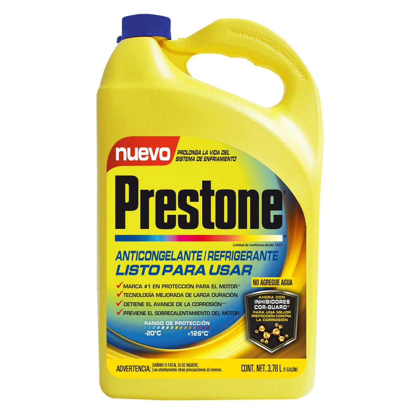 PRESTONE REFRIGERANTE ANTICONGELANTE 35% 3.78L