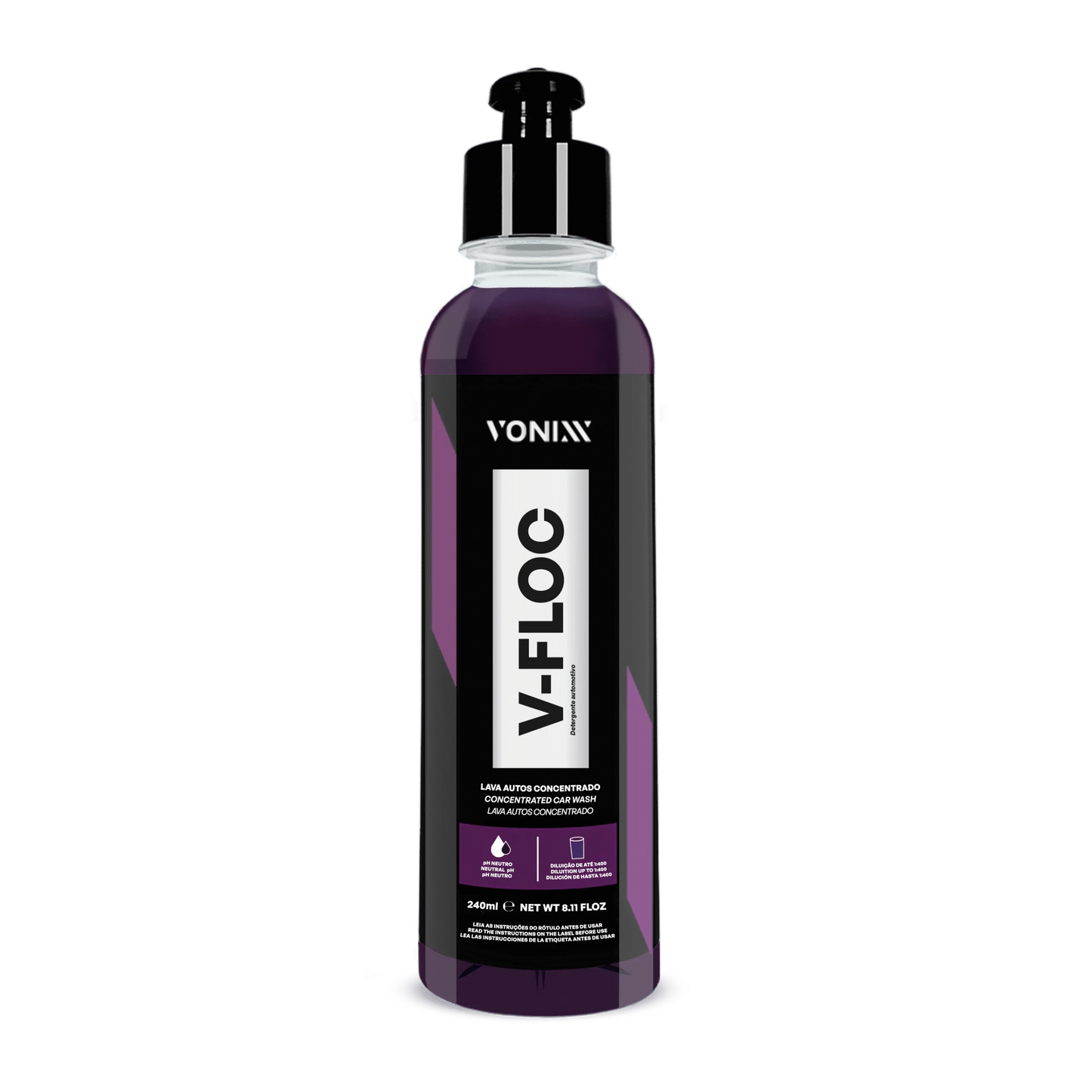 Vonixx V‑Floc 500 ml – Shampoo Automotriz Concentrado
