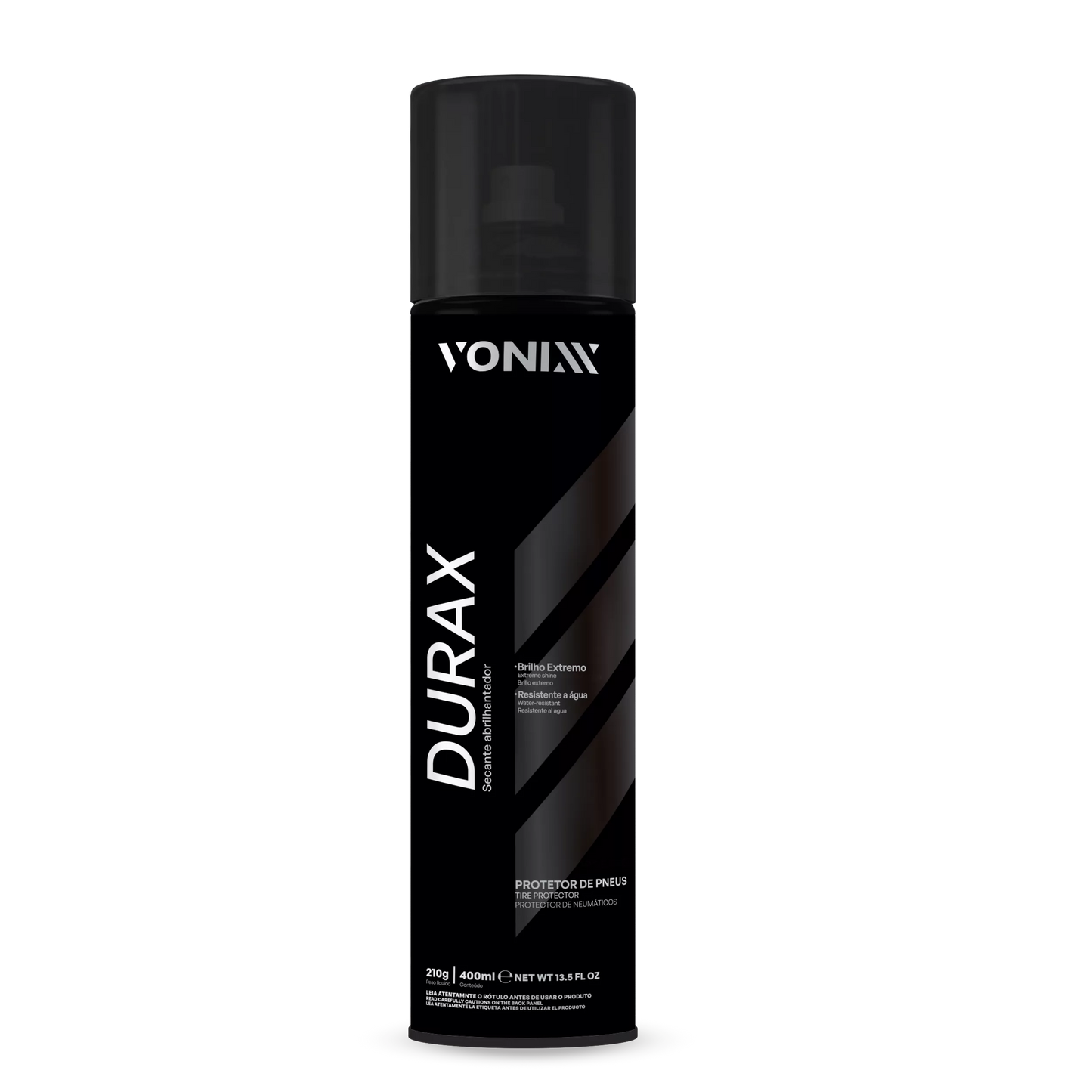 Vonixx Durax 400 ml – Renovador Brillante para Neumáticos (Aerosol)