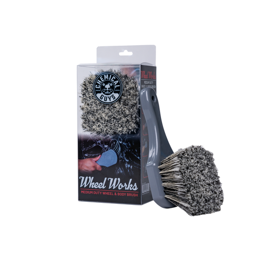 Chemical Guys Cepillo Llantas Works Brush (gris)