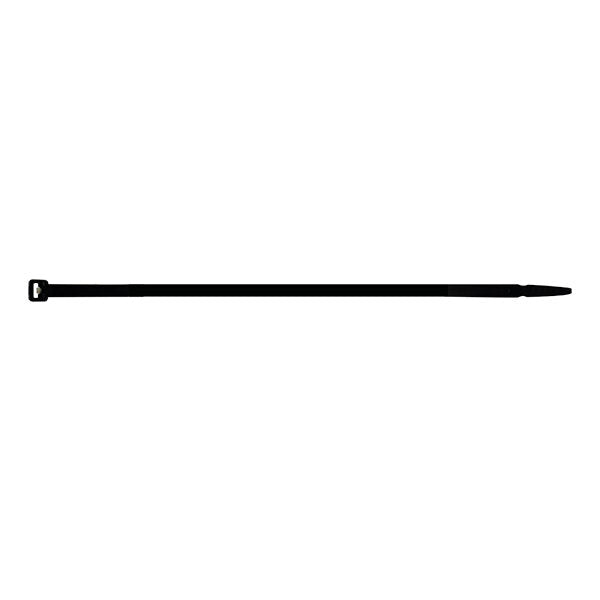 WURTH ABRAZADERA PLASTICA 3,6X140MM NEG. 100 Unidades