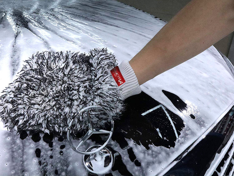MAXSHINE SUPER FLUFFY MICROFIBER WASH MITT