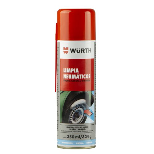 WURTH LIMPIADOR Y ABRILLANTADOR NEUMATICOS 350ML