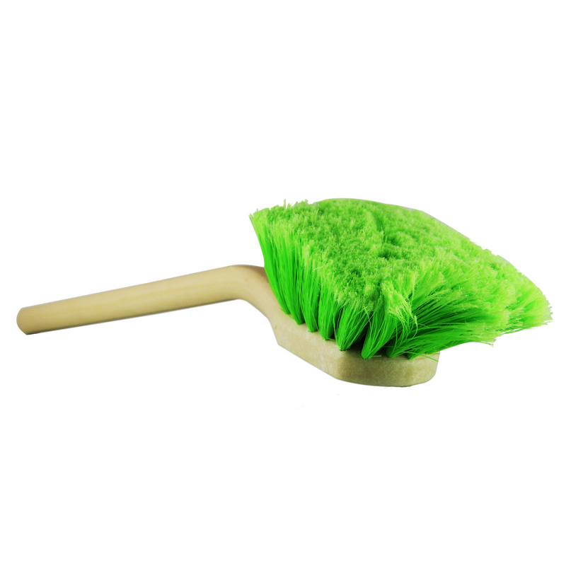Chemical Guys Flagged Tip Brush Verde De Mango Largo