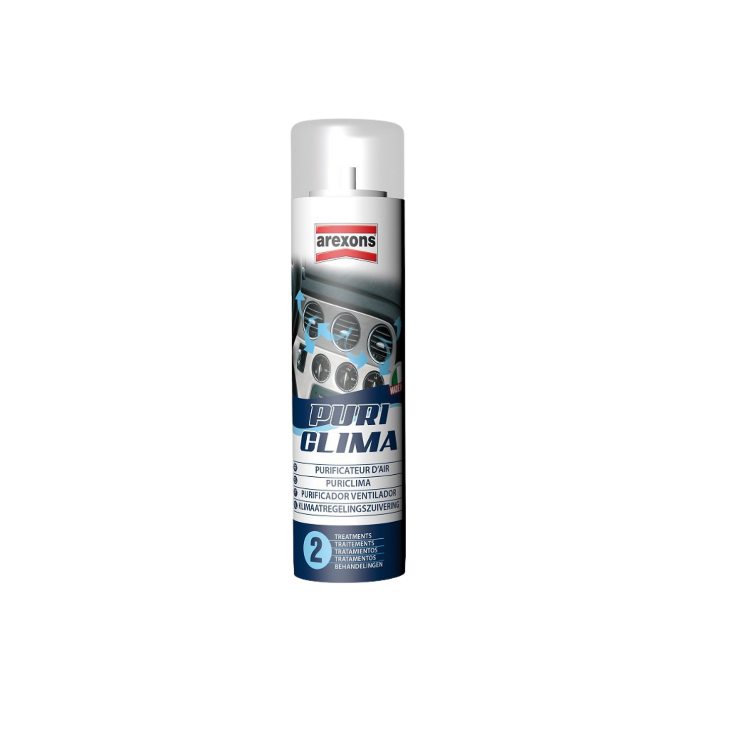Limpiador y Purificador Circuito A/C Arexons