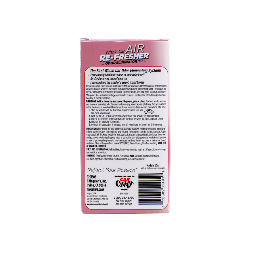 MEGUIARS AIR RE-FRESHER - FIJI SUNSET