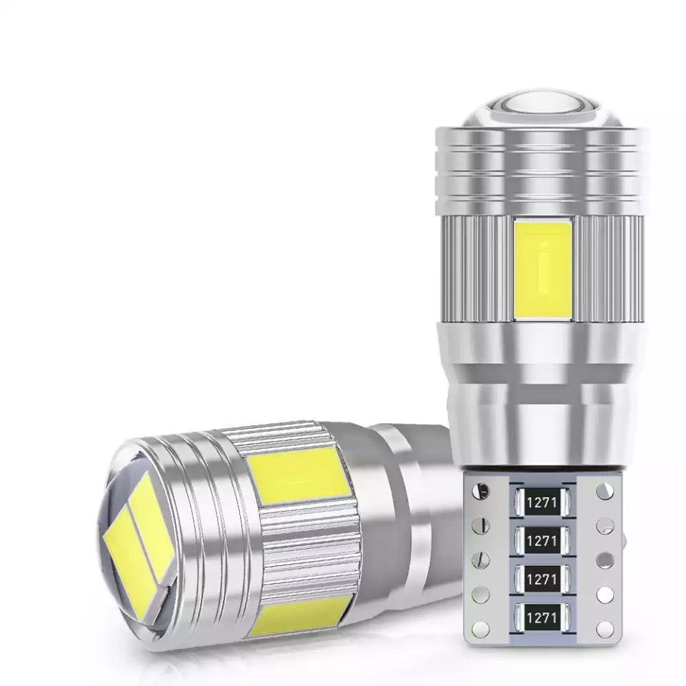 Luz Led T10 Canbus 1Un. (cola de pescado)