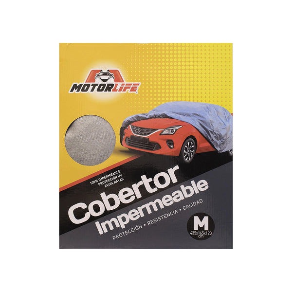 Motorlife Cubre Auto Impermeable Talla M