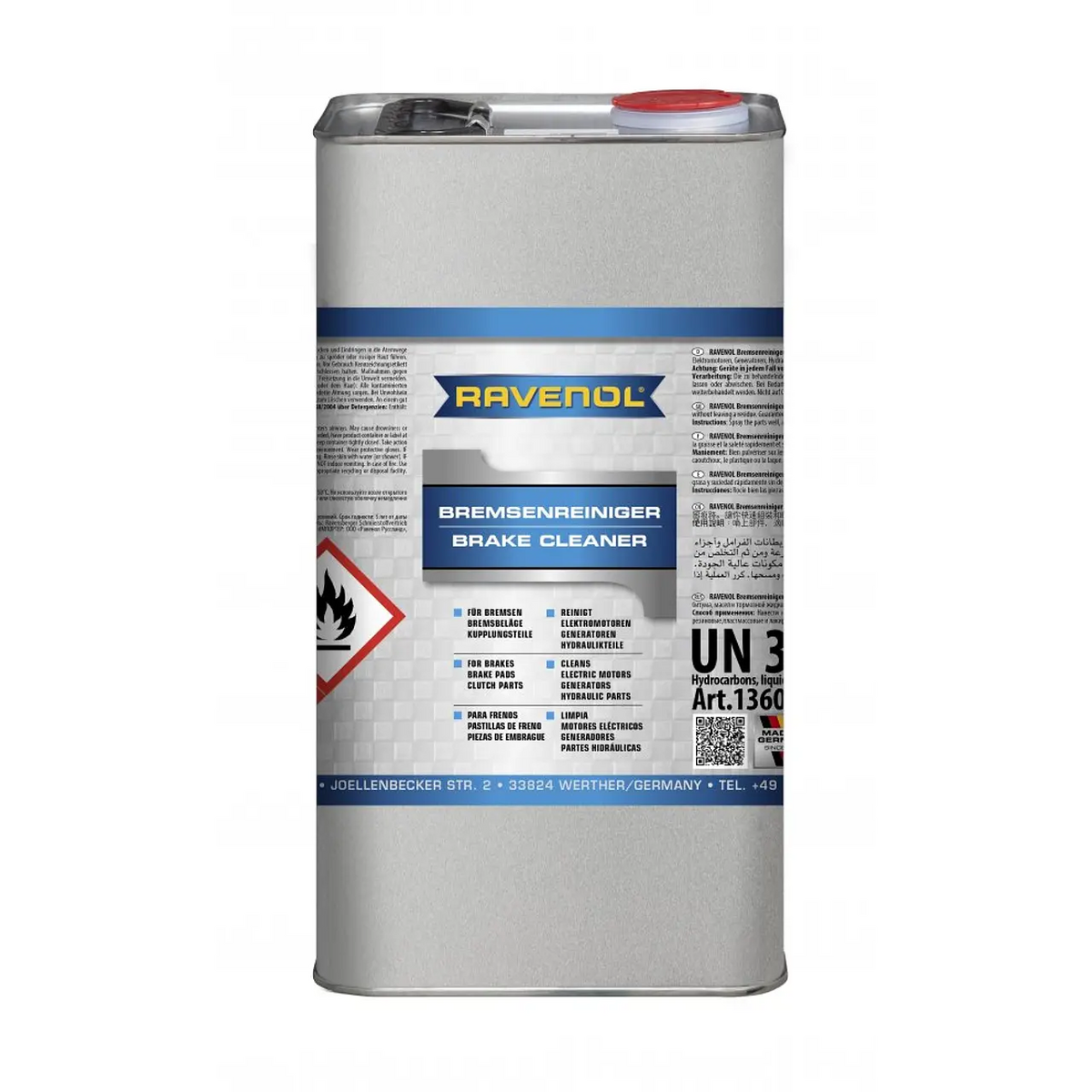 RAVENOL DESENGRASANTE LIMPIA FRENO 10LT