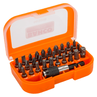 Bahco 59/S31B Juego de puntas de 1/4" para tornillos ranurados/Phillips/Pozidriv/TORX®/hexagonales: 31 piezas