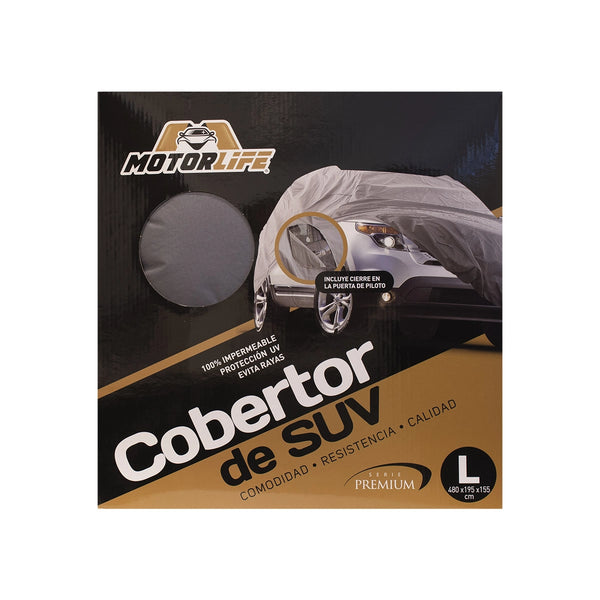 Motorlife Cubre Suv 100% Imp Talla L