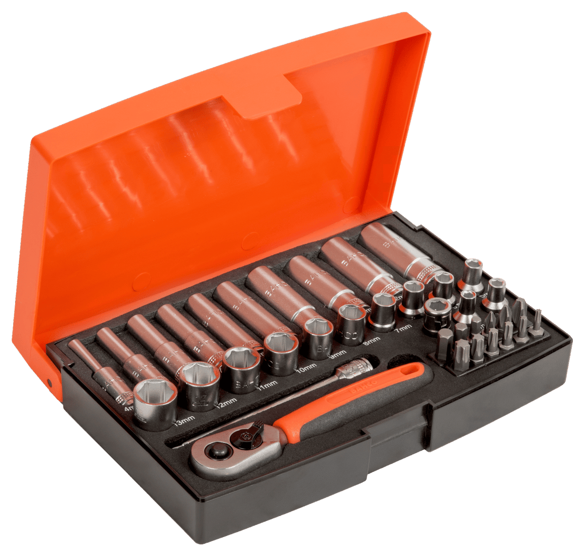 Bahco Sl25l Set Dados 1/4" 37 Pcs