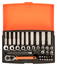 Bahco Sl25l Set Dados 1/4" 37 Pcs