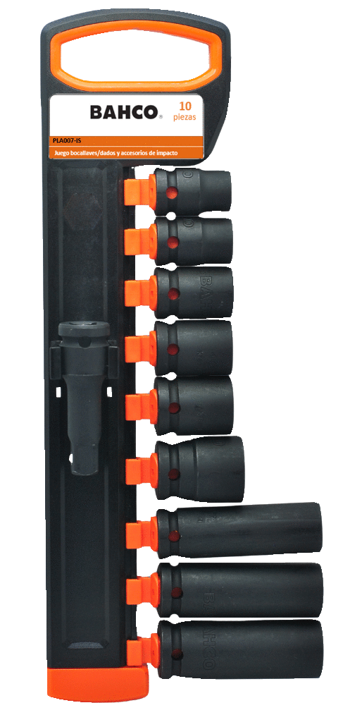 Bahco Juego Dados Impacto 10pcs 1/2
