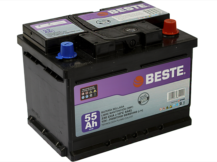 BATERIA BESTE 12V 55AH 330CCA