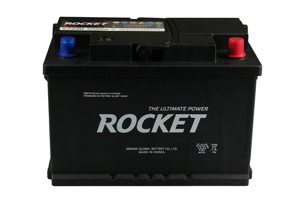 Bateria ROCKET 57220 72AH 70AH 610CCA PD