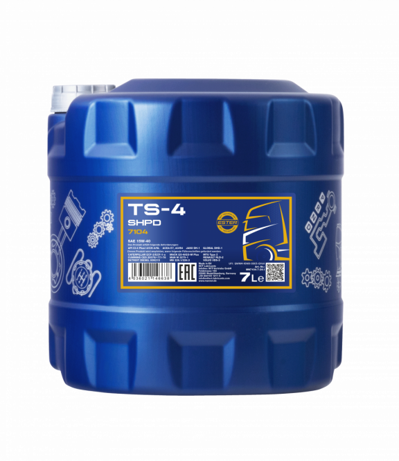 Mannol Ts-4 15w-40 Ci-4 Plus 7l