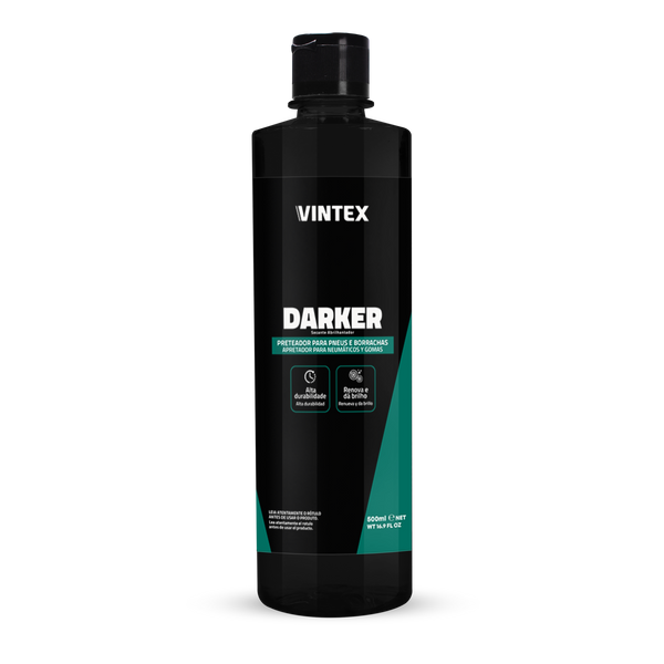 Vintex Darker 500ml – Renovador y Color para Gomas y Neumáticos