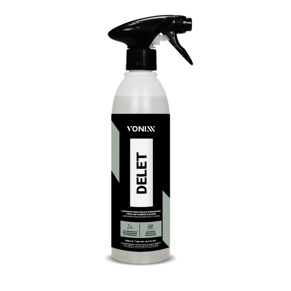 Vonixx Delet 500ml – Limpiador de Neumáticos y Gomas de Alto Rendimiento