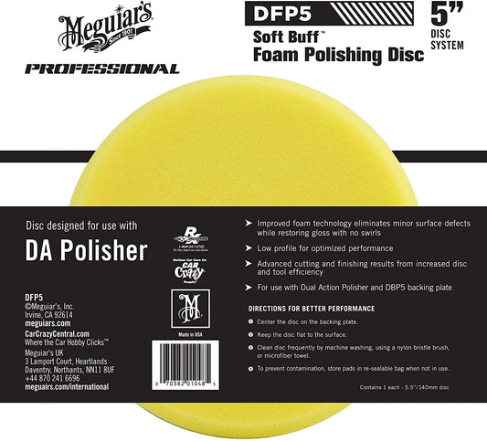Meguiars Foam Polishing 5" Dfp5