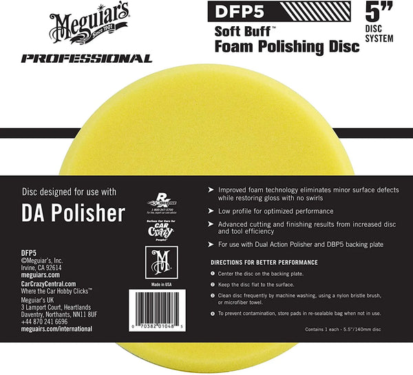 Meguiars Foam Polishing 5" Dfp5