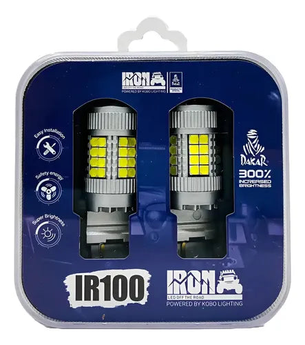 Iron Dakar Par Ampolletas Led P21W Canbus 12V/24VRON DAKAR PAR AMPOLLETAS LED P21W CANBUS 12/24V