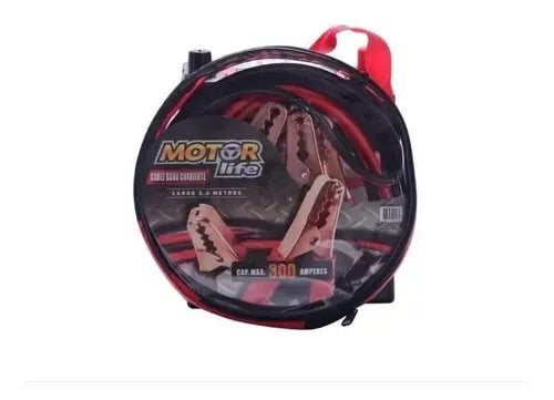 Motorlife Cable Roba Corriente 300 Amp