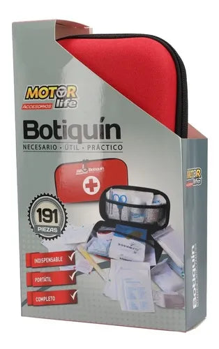 Motorlife Botiquin 191 Piezas