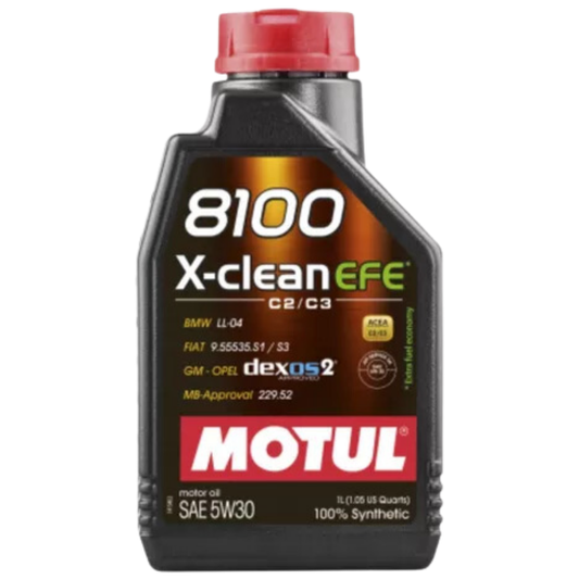 Motul 8100 X-Clean Efe 5W-30 1LT