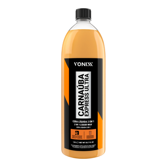 Vonixx Carnauba Express Ultra 1,5L – Cera Líquida 2 en 1 de Alto Rendimiento