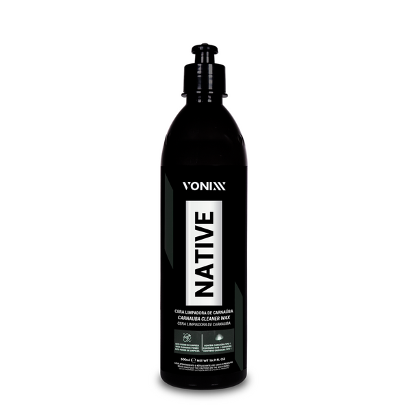 Vonixx Native Cleaner Wax 500ml - Cera de Carnaúba Tipo 1