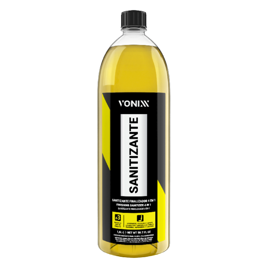Vonixx Sanitizante Finalizador 4 en 1 1,5L – Sanitizante y Protector Textil