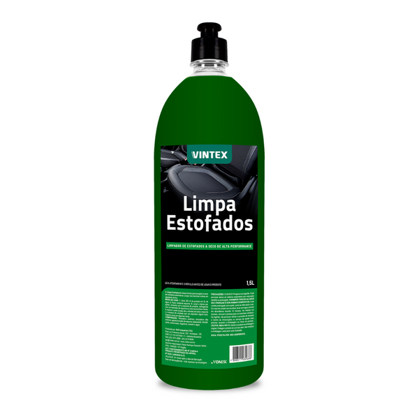 Vintex Limpa Estofados 1,5 L – Limpiador de Tapizados y Estofados Automotrices